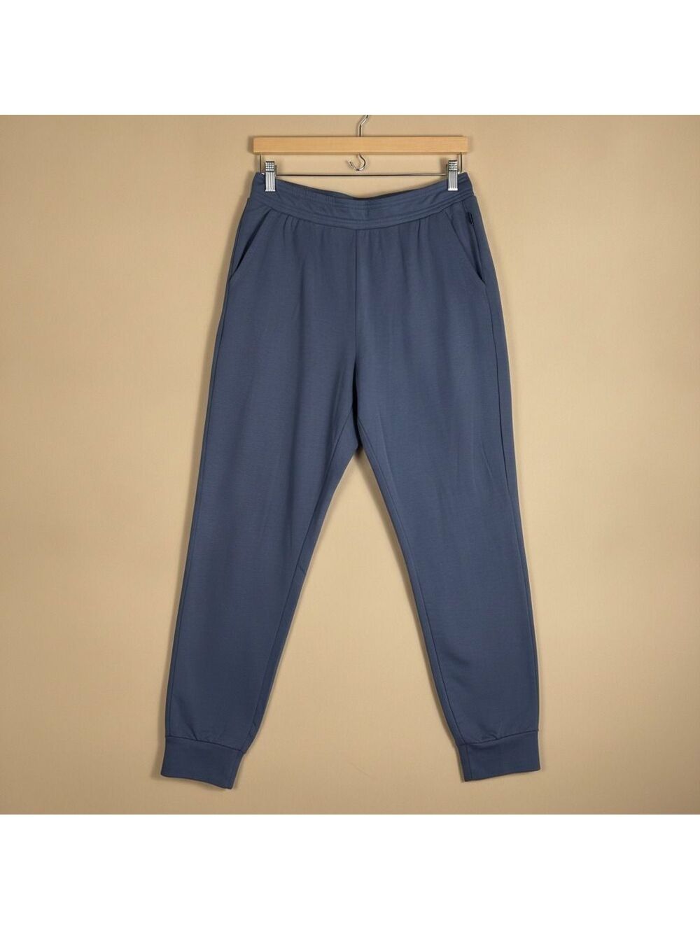 Eddie Bauer Womens Blue Lounge Track Pants Sweatpants Medium Athleisure Casual
